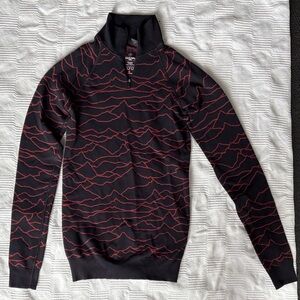 Sweaty Betty Ski Base Layer Quarter Zip Long Sleeve Top